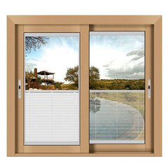 Manufacturer direct selling custom design 3 track aluminium sliding window DOUBLE GLAZE ALUMINIUM WINDOWS office sliding window on China WDMA