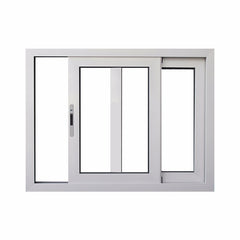 Manufacturer supplier aluminum frame window sliding window for hotel installation with handle and lock on China WDMA