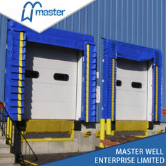 Master Well CE certification Industrial sectional door with pedestrian door for your option on China WDMA