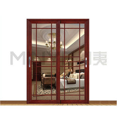 Mauritius Aluminum Wooden Sliding Doors Rail on China WDMA