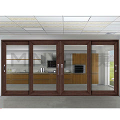 Mauritius Aluminum Wooden Sliding Doors Rail on China WDMA