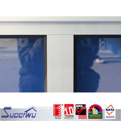 Miami Dade Code standards hurricane impact toughened glass fixed panel window on China WDMA