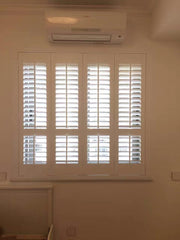 Modern Australia Wood White Horizontal Open Folding Plantation Shutters Directly From China on China WDMA