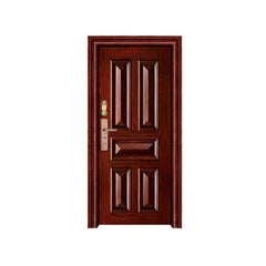 Modern Style Steel Door Aluminum Security Door Nice Design Guangzhou Yue Jia Co.,limited Metal Doors And Windows on China WDMA