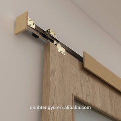 Modern Style aluminum Sliding wooden barn Door Hardware on China WDMA