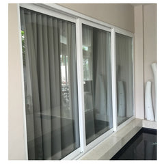 Modern house pvc/upvc hurricane impact sliding door american patio door on China WDMA