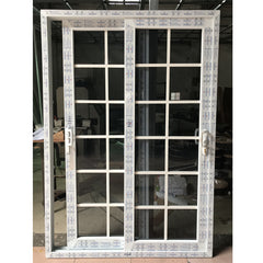 Modern house pvc/upvc hurricane impact sliding door american patio door on China WDMA