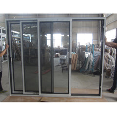 Modern house pvc/upvc hurricane impact sliding door american patio door on China WDMA