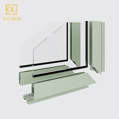 Modern soundproof interior sliding door transom green aluminum frame 4 panel sliding patio doors for philippines on China WDMA