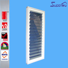 Most popular Aluminium frame cheap price glass louver window on China WDMA