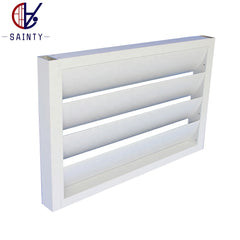 Most popular Aluminium frame cheap price glass louver window on China WDMA