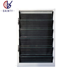 Most popular Aluminium frame cheap price glass louver window on China WDMA