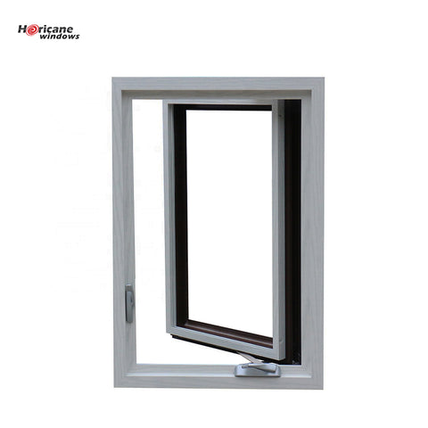 NFRC AS2047 standard gray aluminium casement double glazed windows on China WDMA