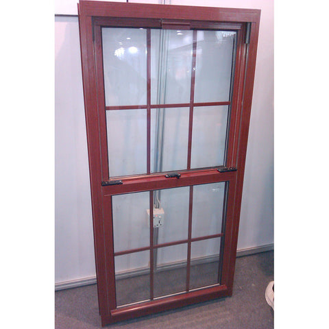 New 2016 Fiberglass Screen Aluminum Frame Double Hung Glass Window on China WDMA