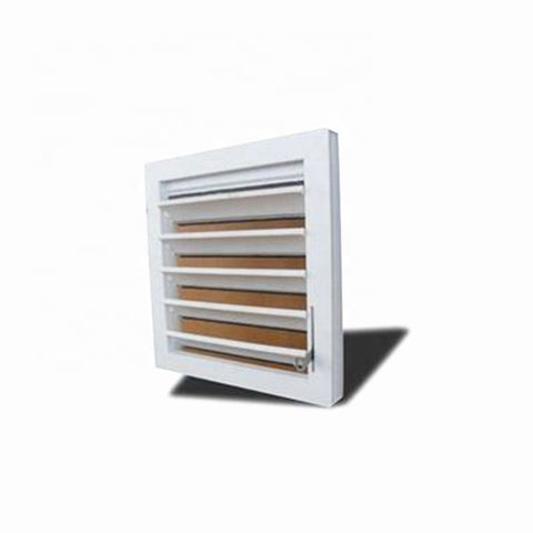 New Design Blade Vertical Adjustable Aluminum Fixed Louver Window on China WDMA