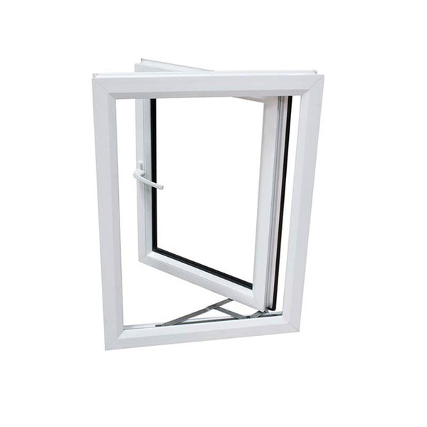 New Design UPVC Double Glazed Windows PVC Doors on China WDMA