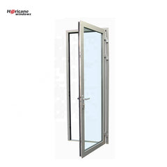 New Design manufacturer price aluminum profile frame alloy glass office door on China WDMA