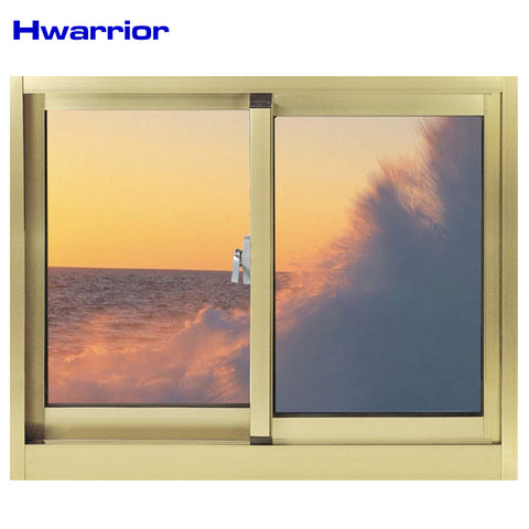 New Tempered Glass Aluminum Sliding Window on China WDMA