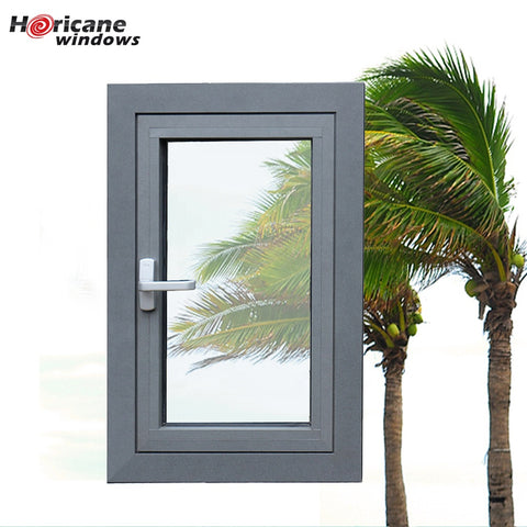 New design Miami Dade approved aluminum casement hurricane impact windows on China WDMA