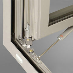 New design crank open double glazed casement aluminium windows on China WDMA