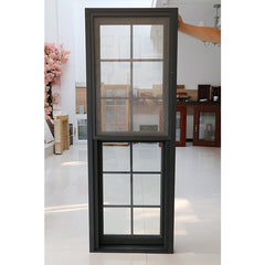 New design double hung glass windows aluminium glazed sash cost on China WDMA