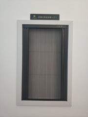 New design open left & right polyester pleated net flyscreen door on China WDMA