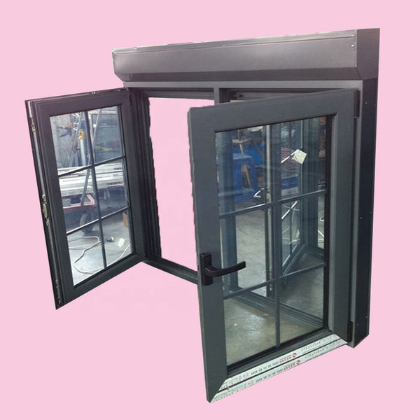 New design yingchen integrated aluminum glass window with roller shutter on China WDMA