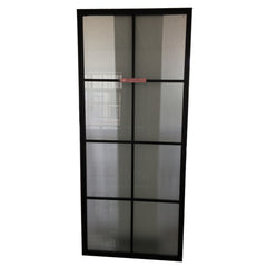 New iron grill window door designs for tempered clear glass barn french doors interior sliding on China WDMA