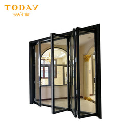 New style aluminium bi folding door bi-folding doors on China WDMA