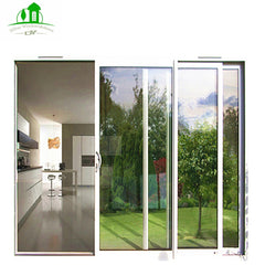 New style aluminum profile sliding glass doors sale with reasonable price on China WDMA