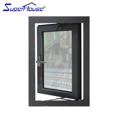 North American CSA standard new style high quality thermal break aluminum casement window on China WDMA