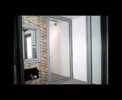 YY aluminium double glaze lowe doors security hinged door used exterior french doors for building on China WDMA