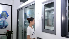 CSA NFRC AS2047 standard soundproof aluminum tilt and turn windows with screens on China WDMA