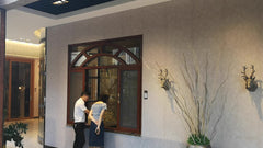 hinged out aluminium swing window double side-hung window open outside casement aluminum windows on China WDMA