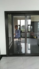 Sliding Doors Three Panel Glass Door Top Hung Sliding Door As1288 on China WDMA