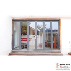 Factory hot sale white aluminum door bi fold doors aluminium patio on China WDMA