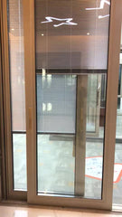 Hot sale design aluminium casement windows sliding doors with double glass on China WDMA