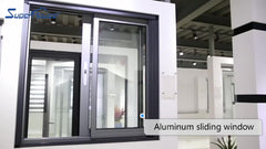 Hot sale impact resistant sliding aluminium doors and windows on China WDMA