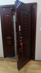 External Safety Security Steel Door Price Security Exterior Single Door on China WDMA