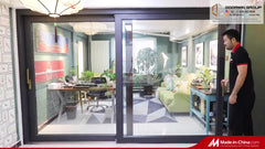 Customized aluminium doors australia and windows designs in india door specification on China WDMA