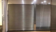 Vertical Opening Pattern and Aluminum Alloy Material Roll Up Door on China WDMA