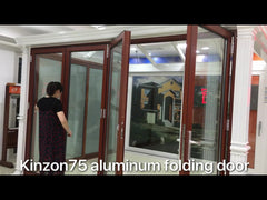 balcony glazing system folding door balcony window Movable glass partition folding glazed wall on China WDMA