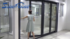 aluminium door aluminium bi-folding doors windows and door supplier on China WDMA