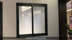 Aluminium glass commercial grade sliding window fabrication with subsill for easy installation on China WDMA