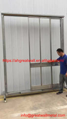 metal patio stainless folding steel sliding door on China WDMA