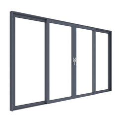 Aluminum lift-sliding doors fashionable design glass doors American standard thermally broken residential doors on China WDMA on China WDMA