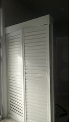 Australian standard white pvc window plantation shutters from China on China WDMA