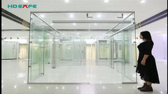 HDSAFE Representative products sliding glass door with soft close system made in China on China WDMA