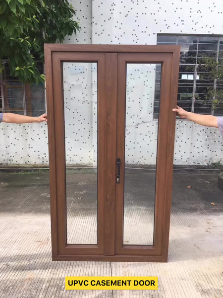 PVC Plastic Sliding Lowes Glass Interior Doors on China WDMA