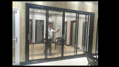 Front door designs 3 panel triple sliding patio door price on China WDMA